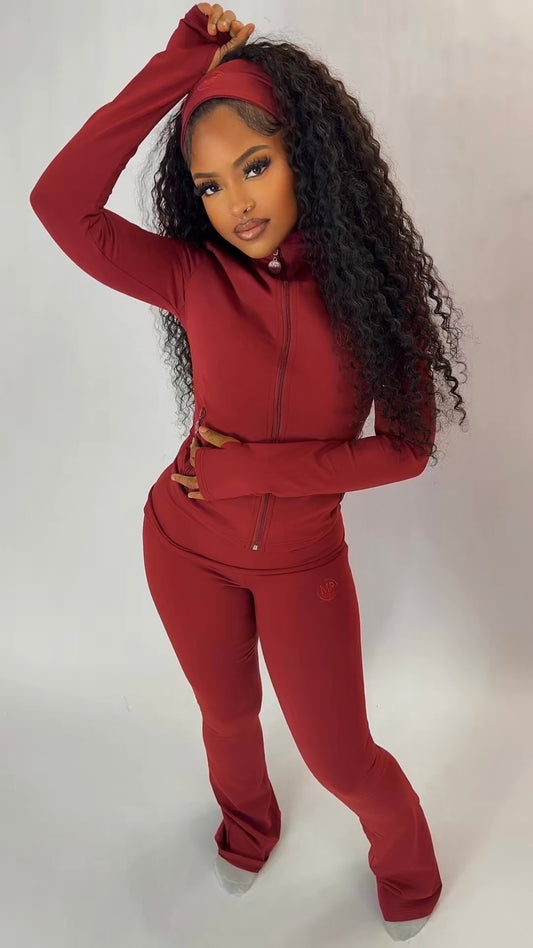 Metro Sculpt Set (3 Piece Bundle) Maroon