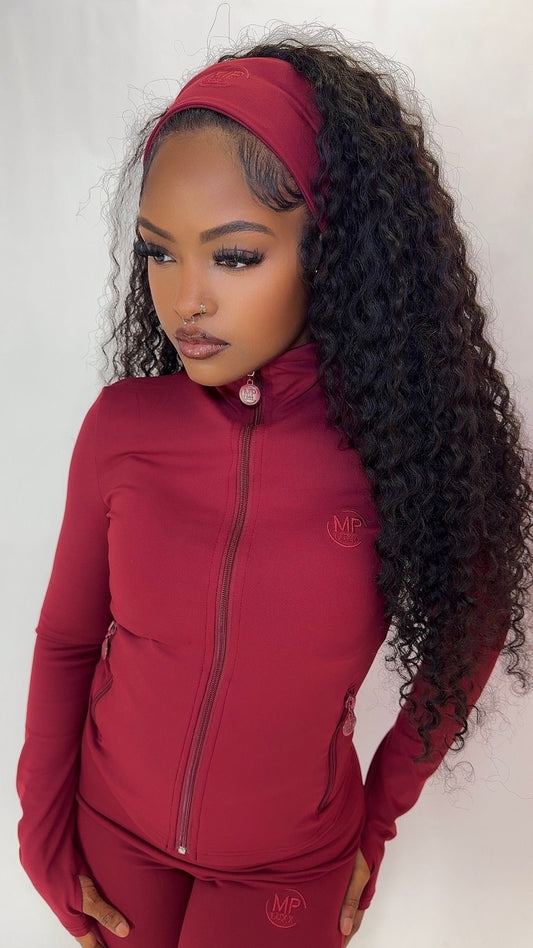 Metro Sculpt Jacket ( Maroon)