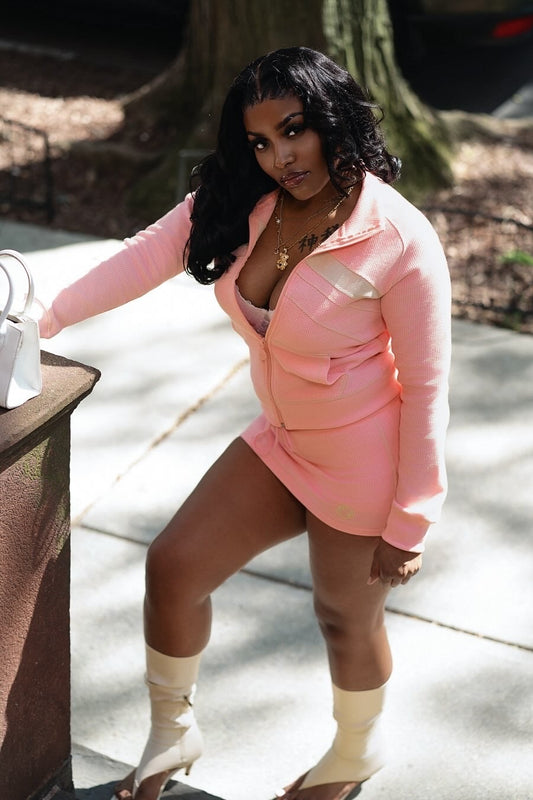 Honeycomb skirt set