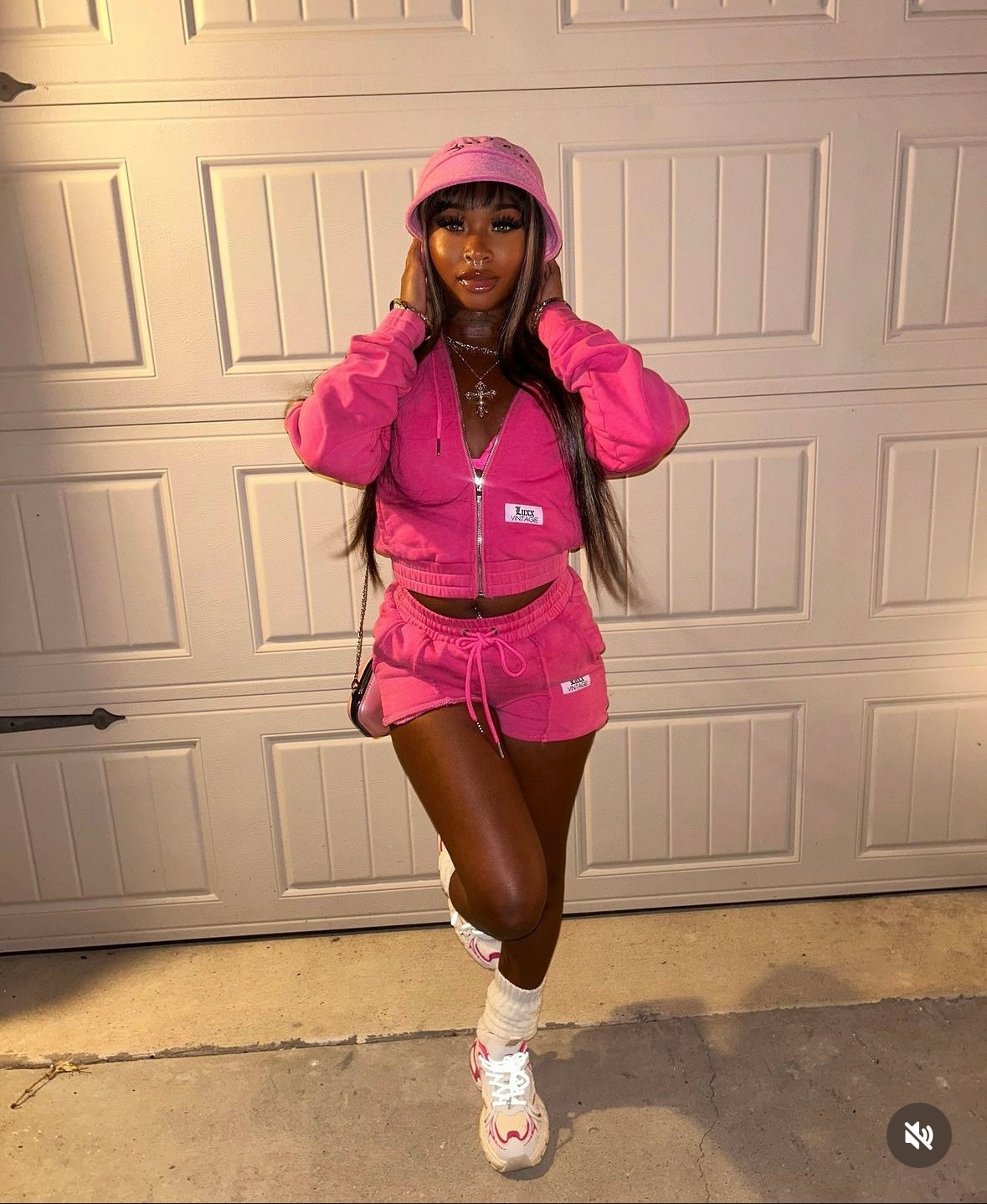 Acid Pink 1.0 short set