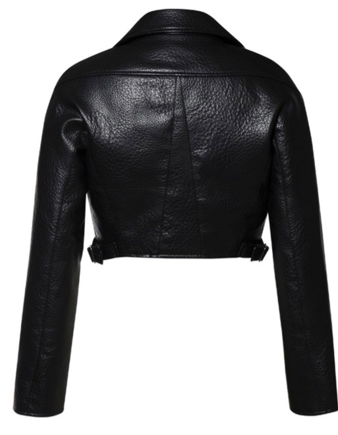 Janet Crop Leather Jacket