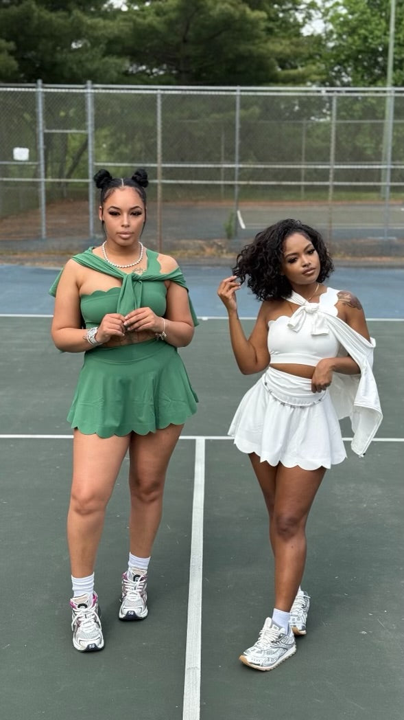 Bambi Skirt Set (Green)