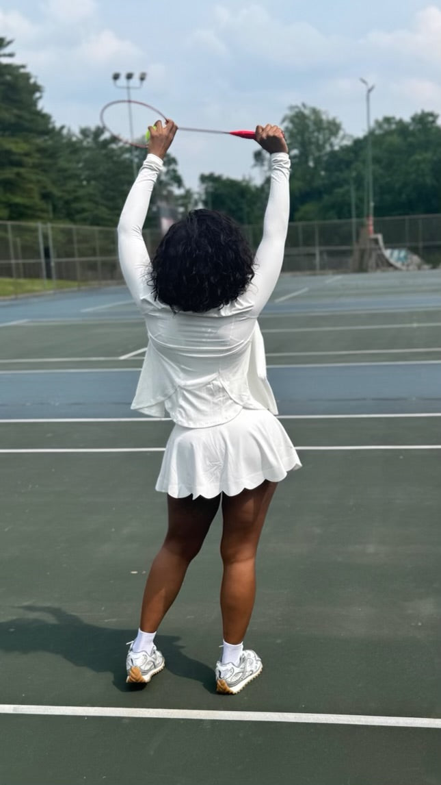 Bambi Skirt Set (White)