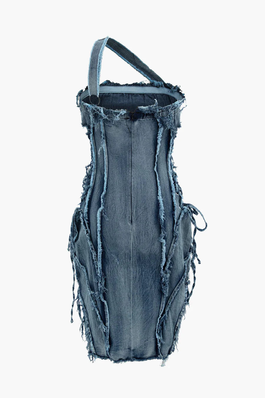 Distress Denim Dress