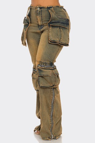 Retro Cargo Jeans