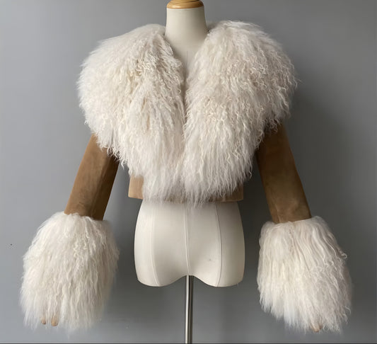 Mongolian Mirage Coat (Tan)