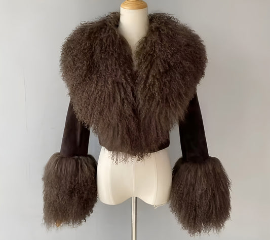 Mongolian Mirage Coat (Chocolate)